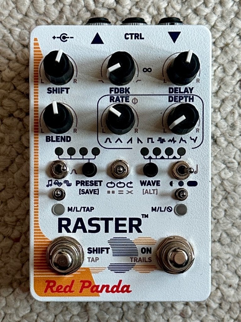 Red Panda Raster 2, stereo delay / pitch shifter, Muziek en Instrumenten, Ophalen of Verzenden, Zo goed als nieuw, Overige typen