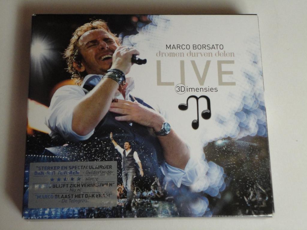 Marco Borsato Dromen Durven Delen - Live Gelredome DVD+ 2CD, Enlèvement ou Envoi