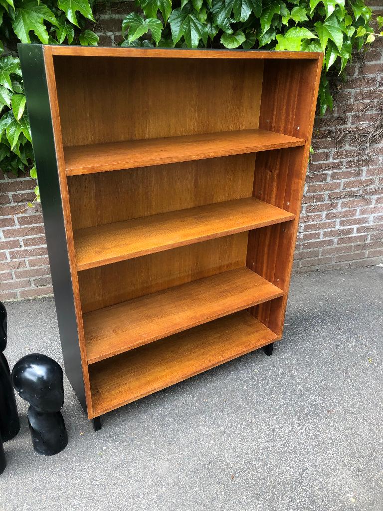 Vintage midcentury kastje boekenkastje opbergkast ‘60, Ophalen, Gebruikt
