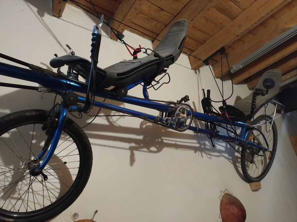 M5 tandem, Gebruikt, Velgrem, Onderstuur, Ophalen