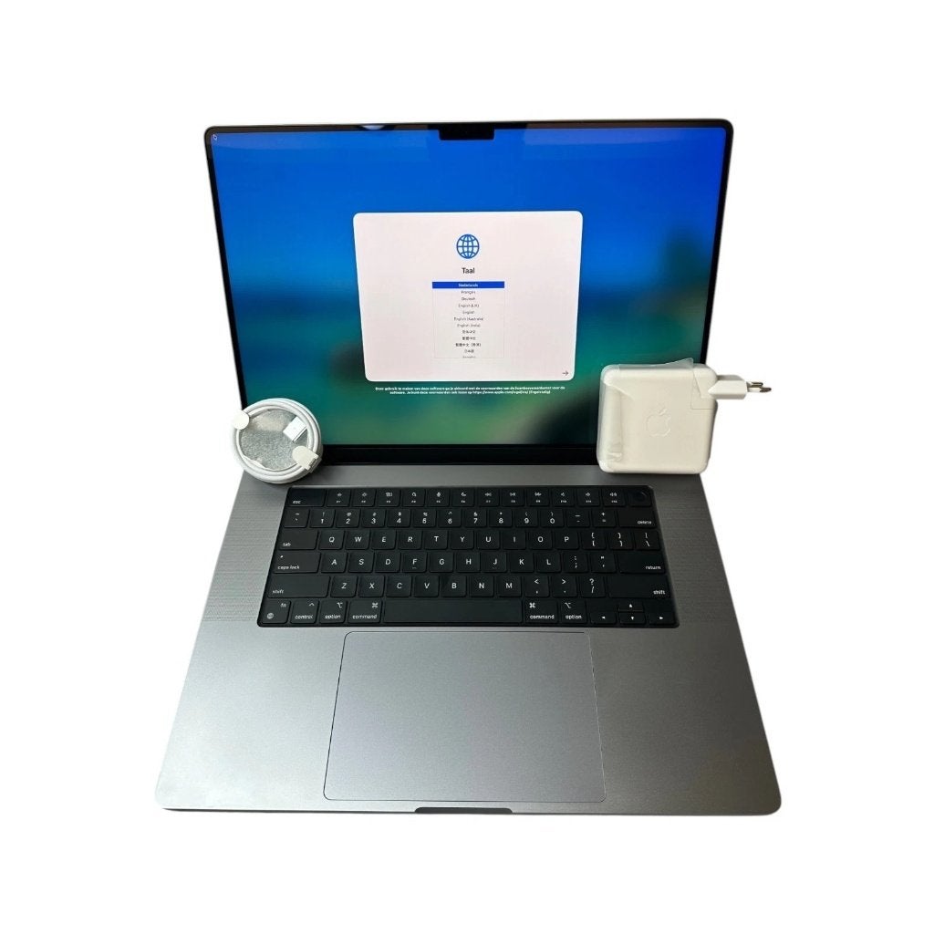 MacBook Pro 16 inch 2021 M1 Max 64GB 1TB Space Gray, Computers en Software, MacBook Pro, 1 TB of meer, 64 GB of meer, Refurbished