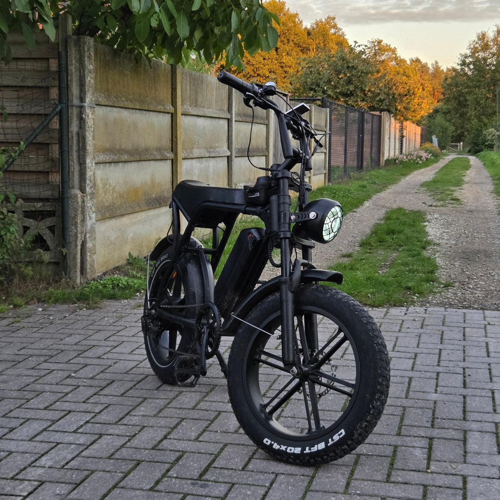 Elektrisch Fatbike Te Koop MOET WEG!!!, Enlèvement, Neuf, 7 vitesses