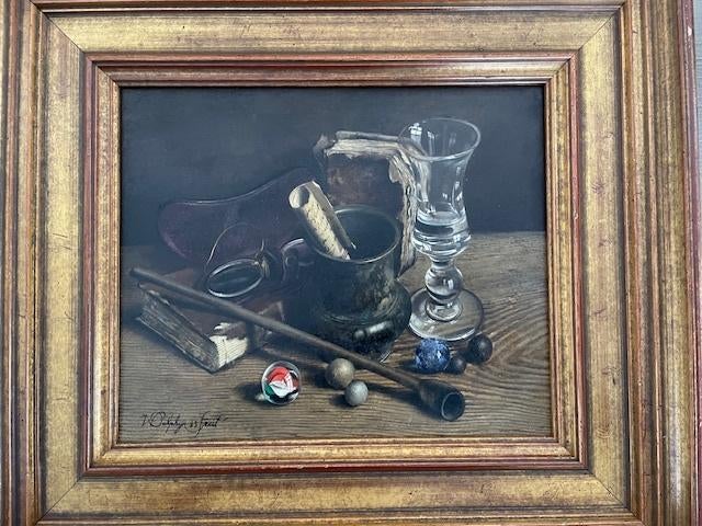 Schilderij W Dolphyn 1985, Enlèvement