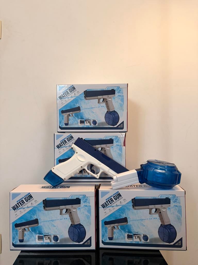 Pistolet à eau électrique bleu, Enlèvement, Comme neuf