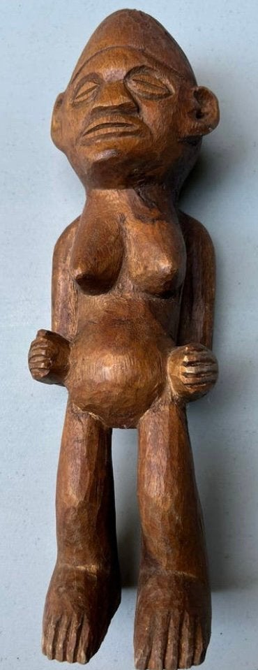Handgemaakte Afrikaans houten beeltje 35 cm, Ophalen