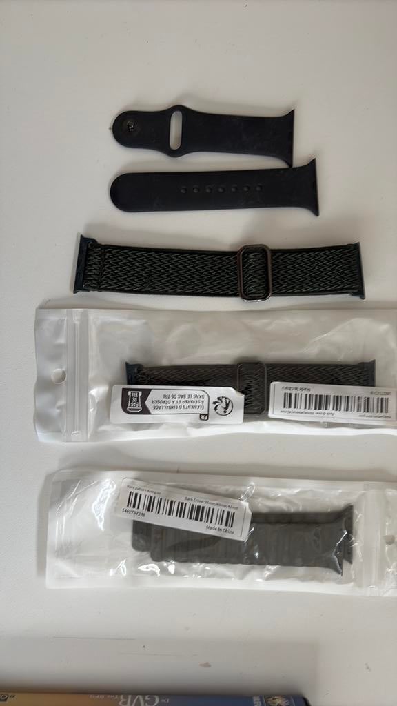Apple Watch horlogebandjes geozn grijs blauw, Ophalen of Verzenden, Zo goed als nieuw