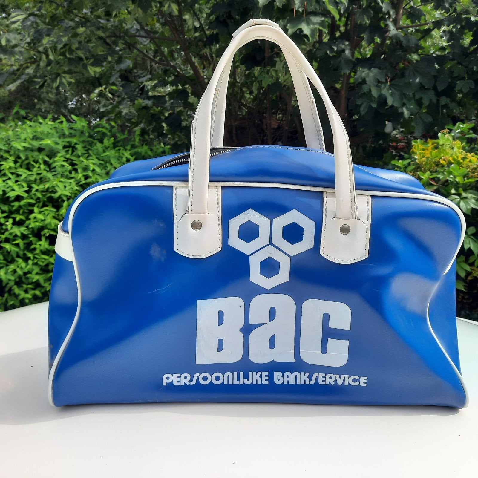Vintage sporttas BAC, Handtassen en Accessoires, Ophalen