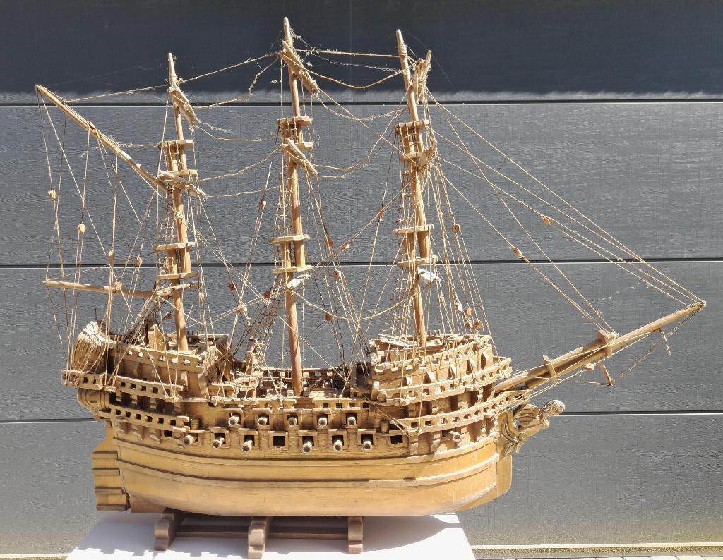 schip 120 x 90cm., Hobby en Vrije tijd, Modelbouw | Boten en Schepen, Ophalen, Zo goed als nieuw