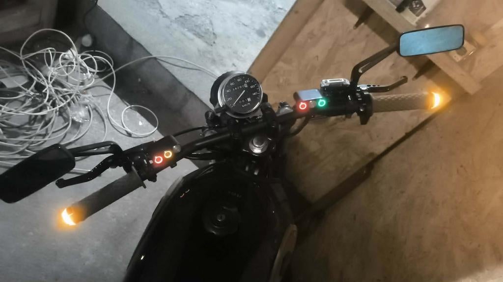 Honda cb250, Enlèvement