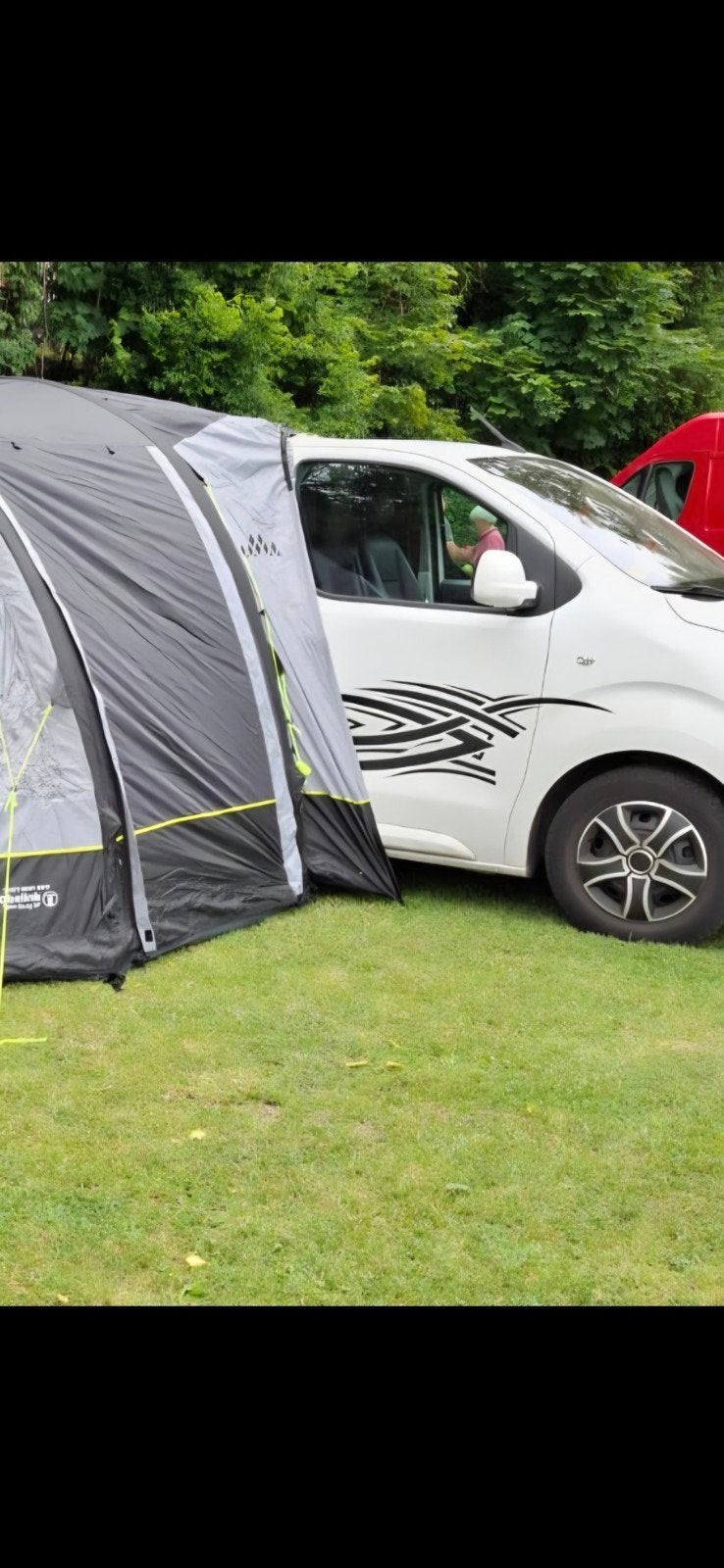 Easy air bustent. Opblaasbare bus tent, Ophalen, Zo goed als nieuw