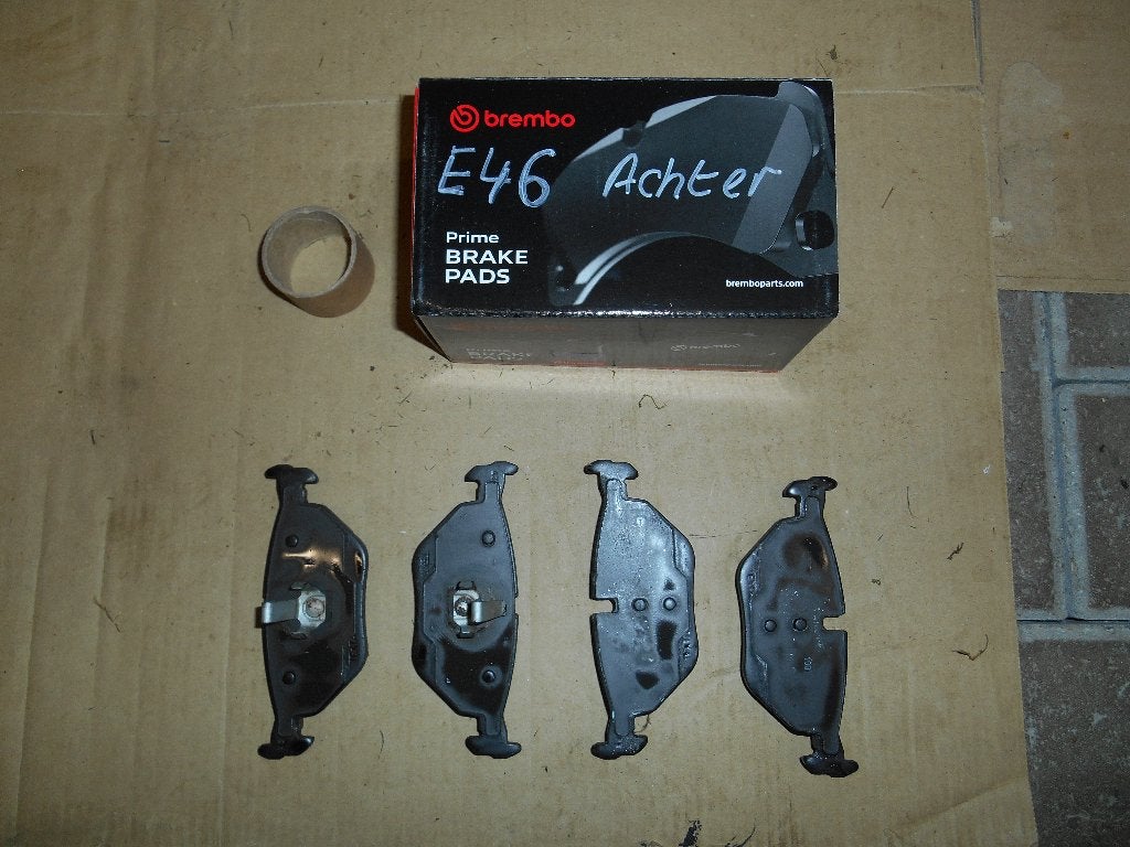BMW E36 E46 E85 E86 : Remblokken achter, Enlèvement, Utilisé, BMW