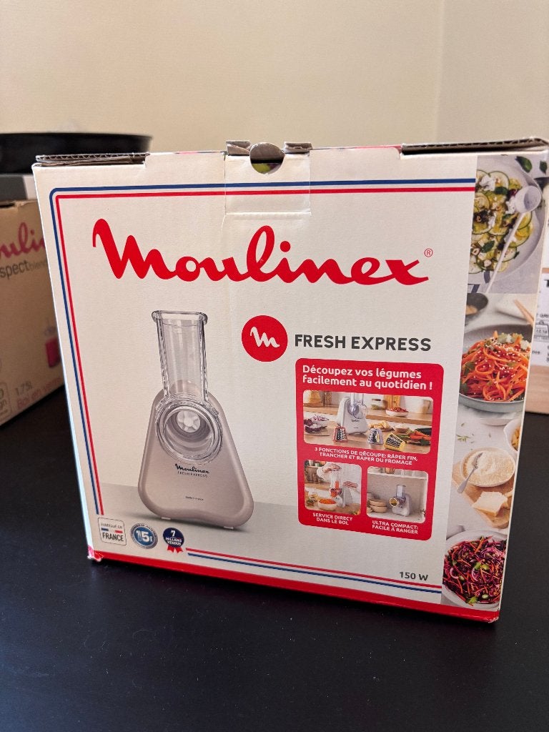 NEUF : Moulinex Fresh Express 3-en-1 BLEU NUIT, Electroménager, Moins de 1 litre, Enlèvement ou Envoi, Neuf, 1 vitesse