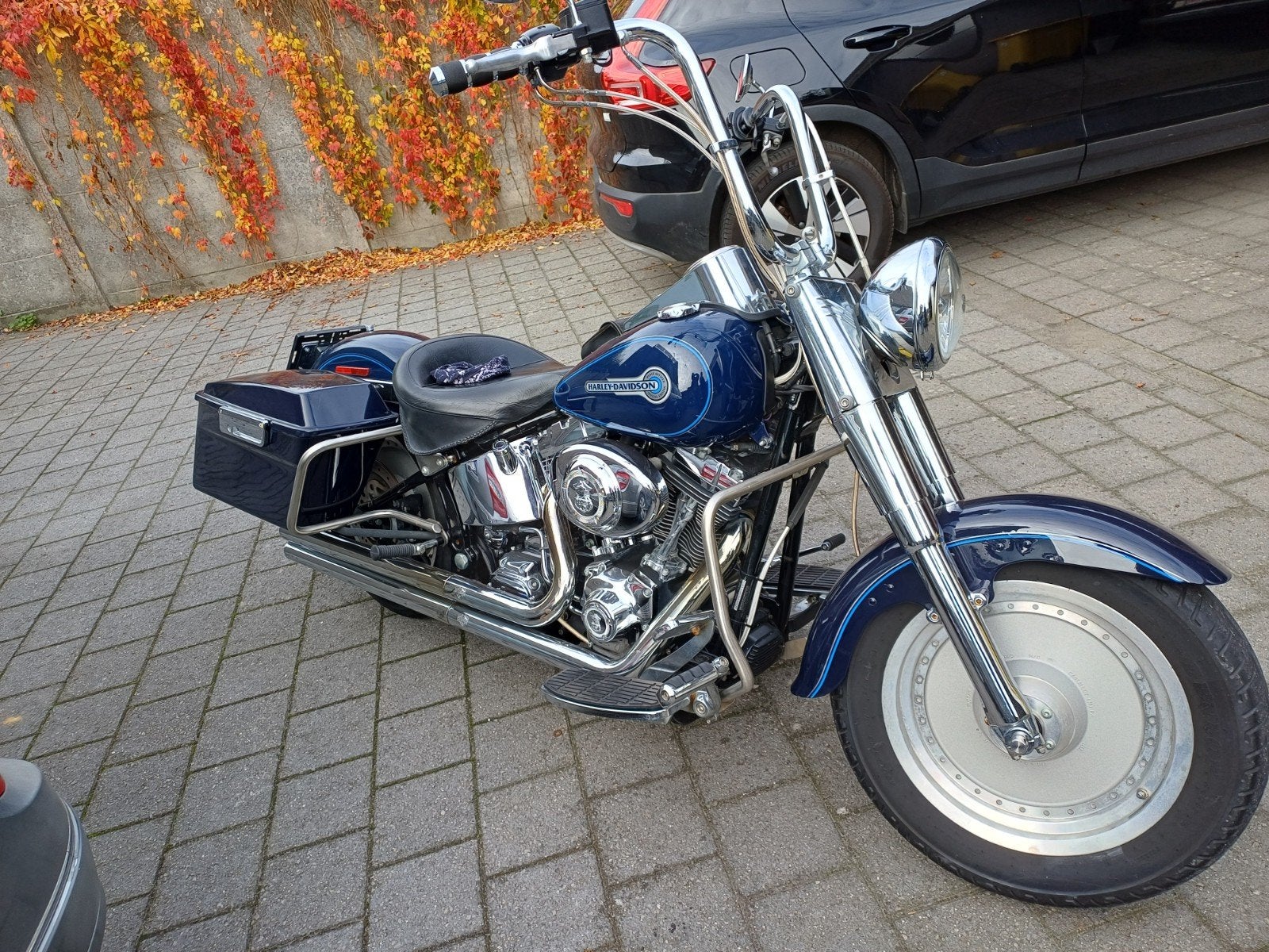harley davidson fatboy, 2 cilinders, Sportuitlaat, 1340 cc, Chopper