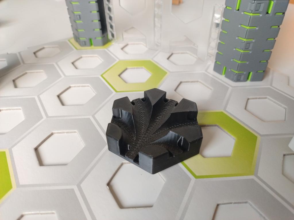 Gravitrax 5-1 tegel compatibel 3d print , halve hoogte blok, Jardin & Terrasse, Terrasses, Enlèvement, Neuf, Autres matériaux