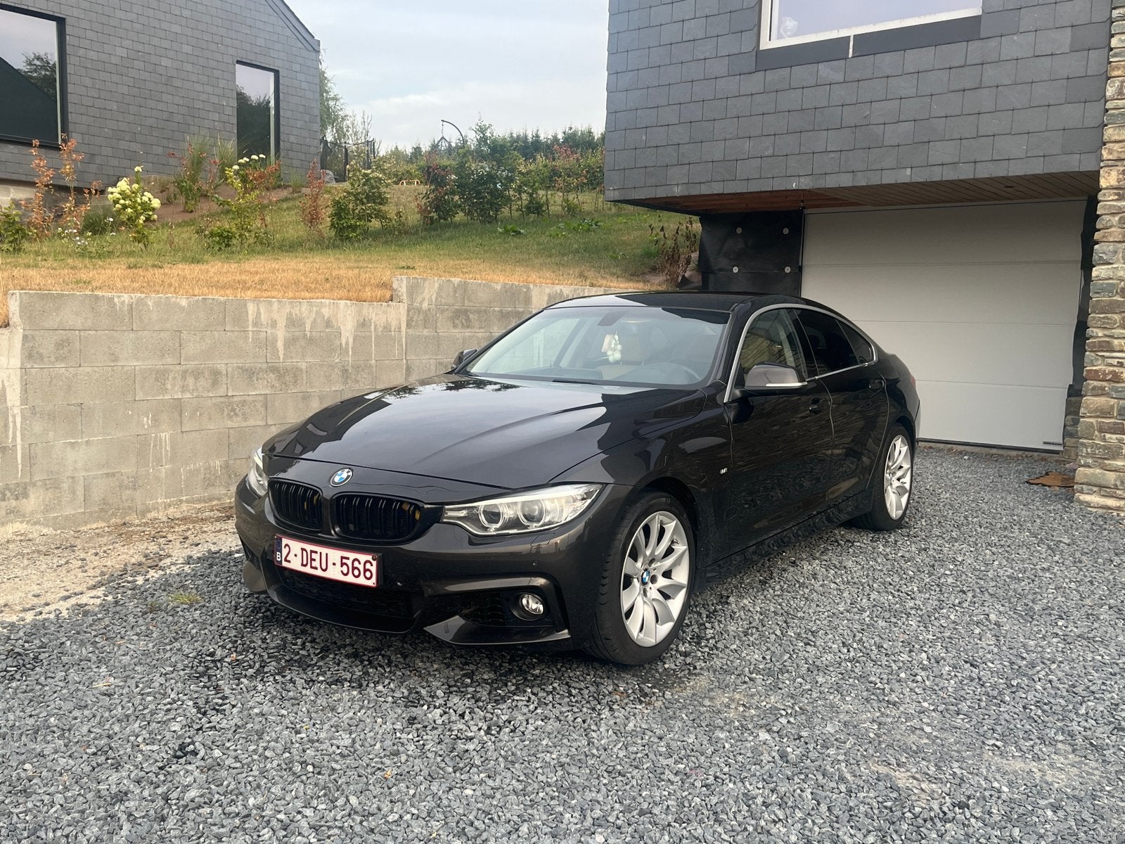 Bmw 418d gran coupe, 2015, 136v petite taxe, roule tres bien, Leder, 5 deurs, Particulier, Zilver of Grijs