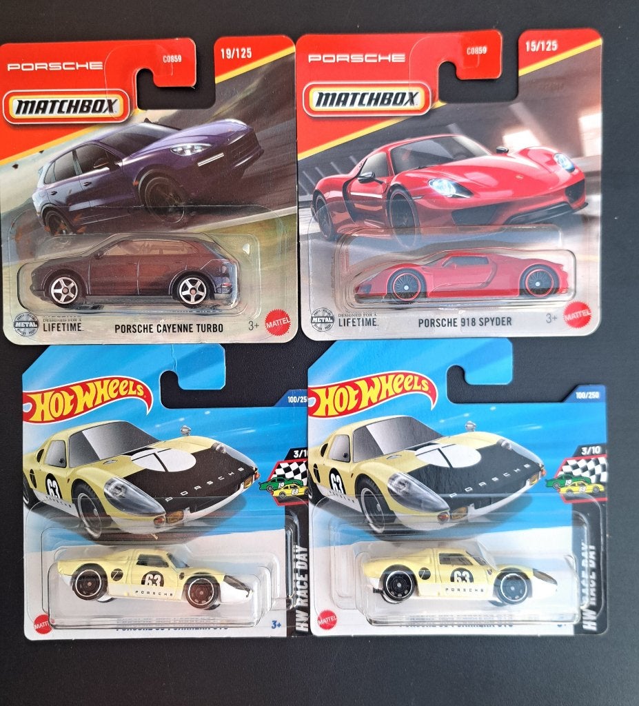 Porsche hot wheels matchbox, Enlèvement ou Envoi, Comme neuf, Voiture