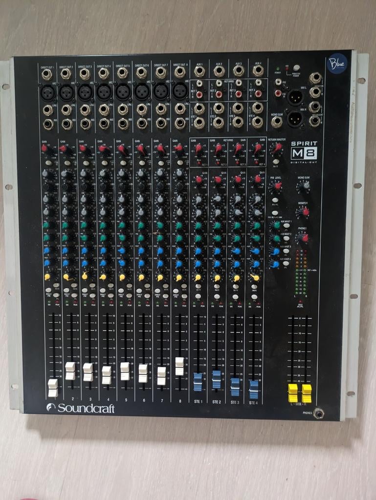 soundcraft m8, Muziek en Instrumenten, Ophalen of Verzenden