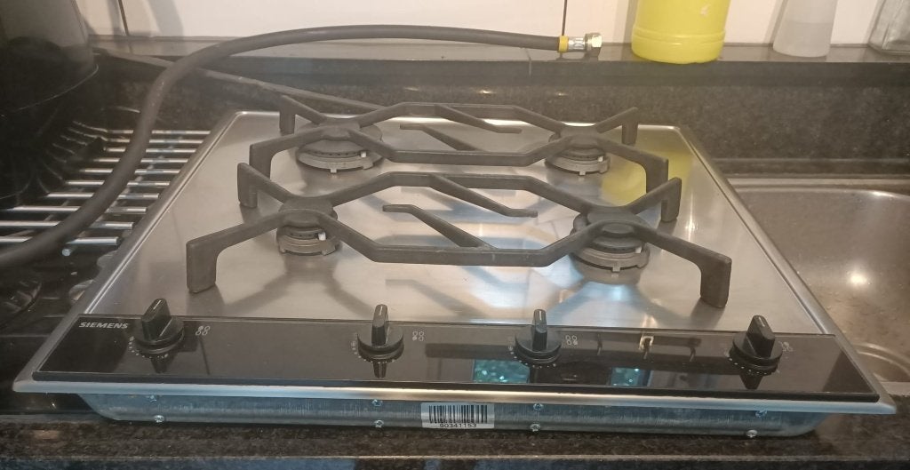 cuisinière à gaz intégrée  € 49, -, Maison & Meubles, Cuisine | Éléments de cuisine, Enlèvement ou Envoi, Utilisé