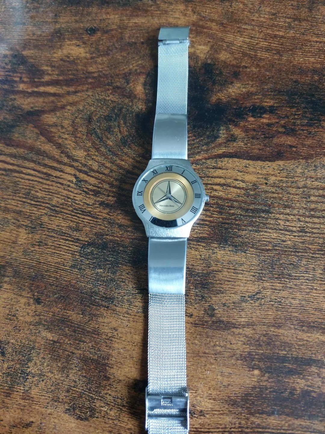 Unisex Mercedes-Benz horloge met stalen band, Enlèvement