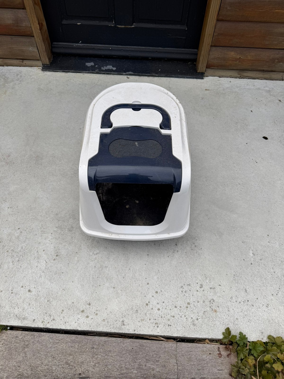Gratis kattenbak, Ophalen, Gebruikt