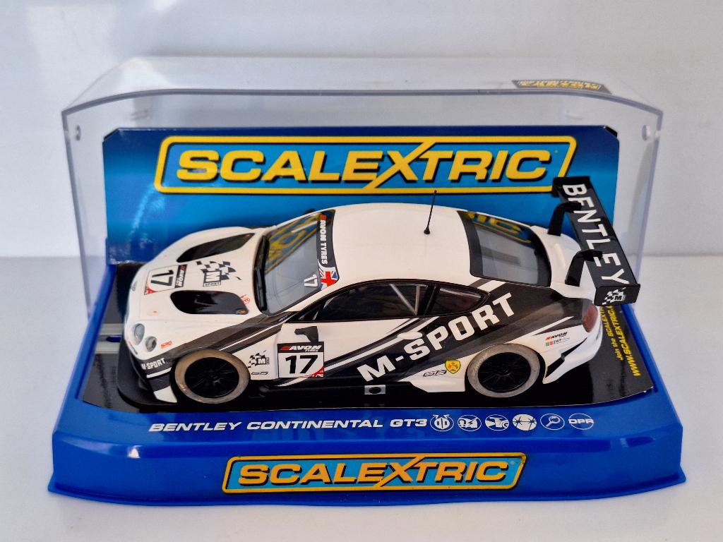 Scalextric Bentley Continental GT3 Ref Nr C3514, Kinderen en Baby's, Speelgoed | Racebanen, Nieuw, Racebaan, Elektrisch, Overige merken