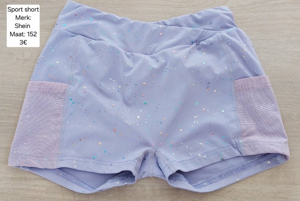 Short sport meisje: Shein maat 152 (NIEUW), Kinderen en Baby's, Kinderkleding | Maat 152, Meisje, Shein, Ophalen of Verzenden