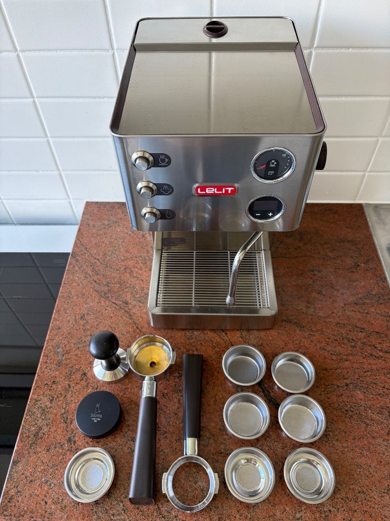 Lelit Grace PL81T Espressomachine, Machine à espresso, Réservoir d'eau amovible, Enlèvement ou Envoi, Comme neuf