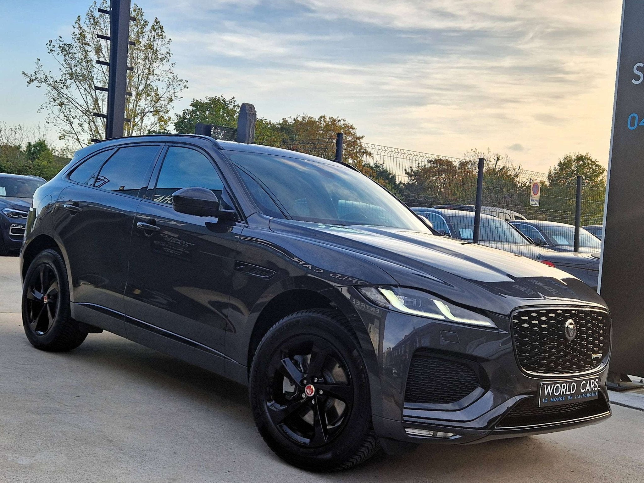 Jaguar F-Pace 2.0 D AWD R-DYNAMIC - MILD HYBRIDE - 4X4 - COC, Cuir, Argent ou Gris, Achat, Euro 6