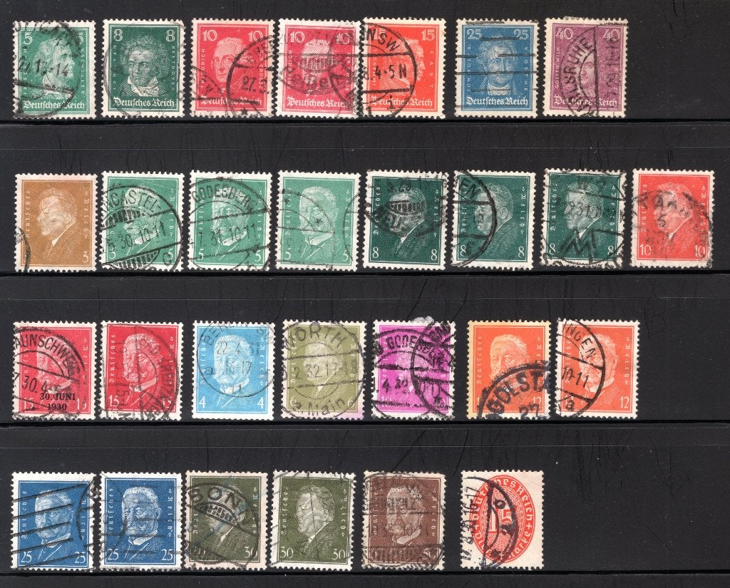 DEUTSCHES REICH jaar 1926 gestempeld, Verzenden, Gestempeld