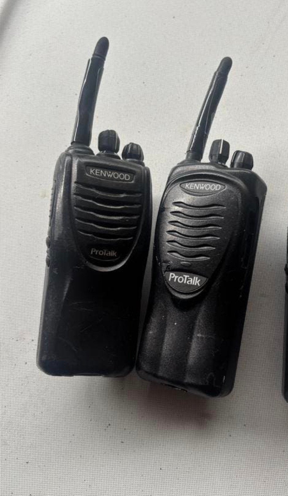 Kenwood tk 3201  set van 2, Telecommunicatie, Ophalen, Gebruikt, 2 to 5 km, Portofoon of Walkie-talkie