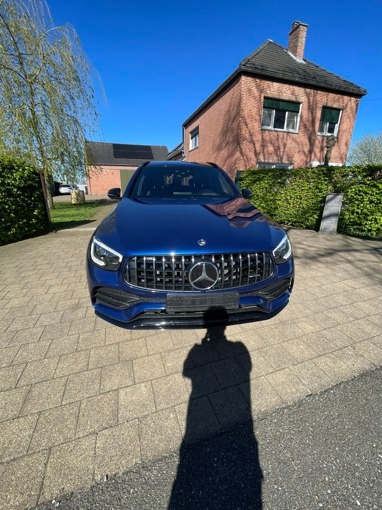 Mercedes GLC 43 amg 4 matic, Auto's, Automaat, Blauw, 2996 cc, Leder