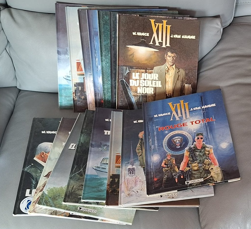 bd XIII 12 premiers tomes en eo, Livres, Enlèvement