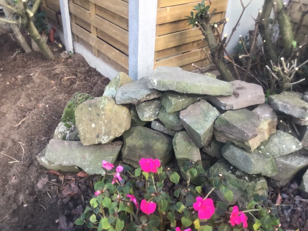 Tuin stenen Gratis, Enlèvement