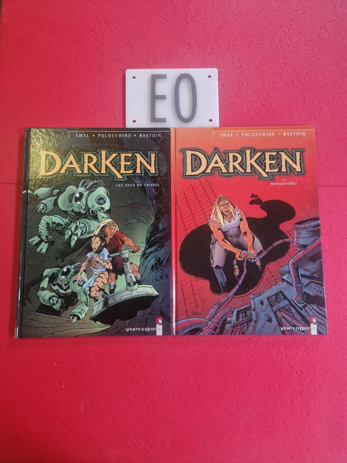 lot de 2 bd darken 1 et 2,EO (intégrale de la série), Enlèvement ou Envoi