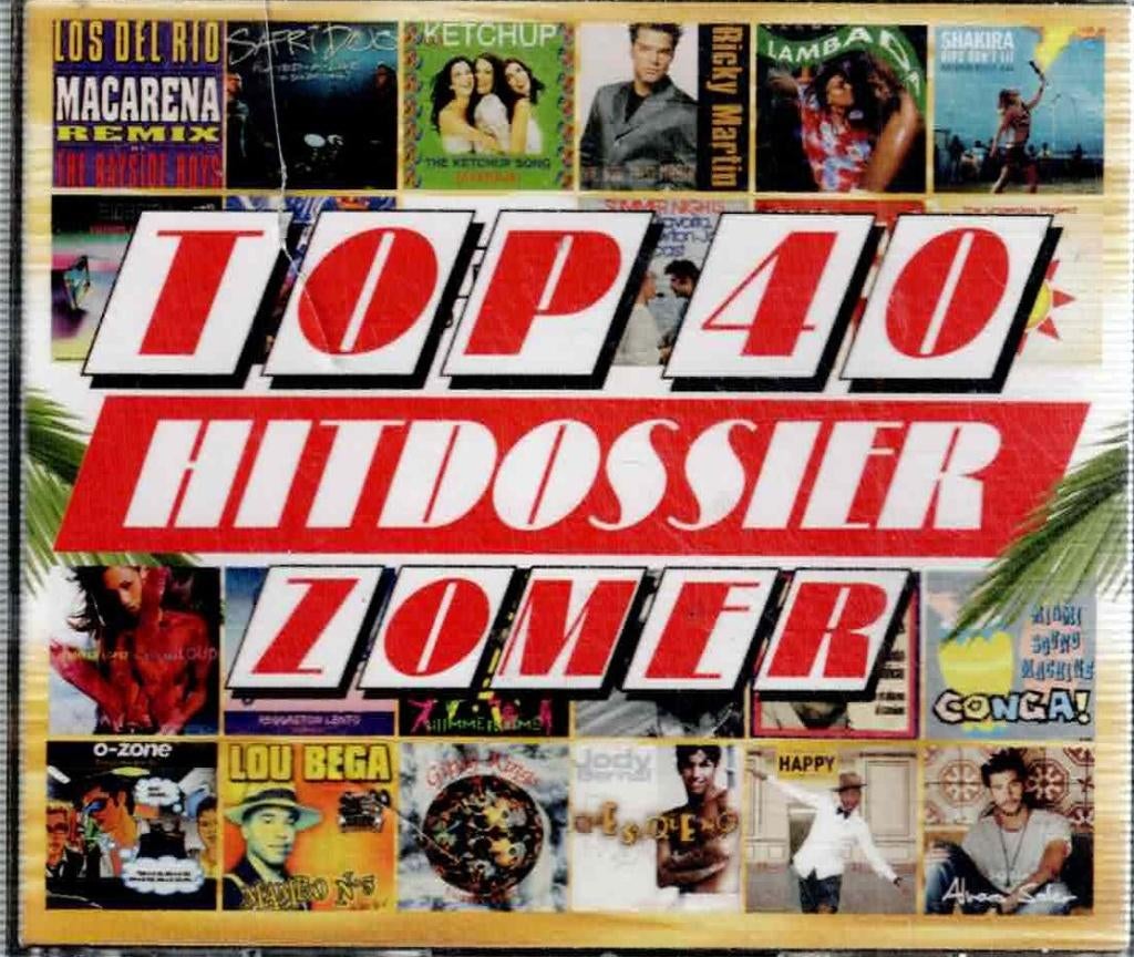 5 x cd  /  Top 40 Hitdossier Zomer, Cd's en Dvd's, Ophalen of Verzenden