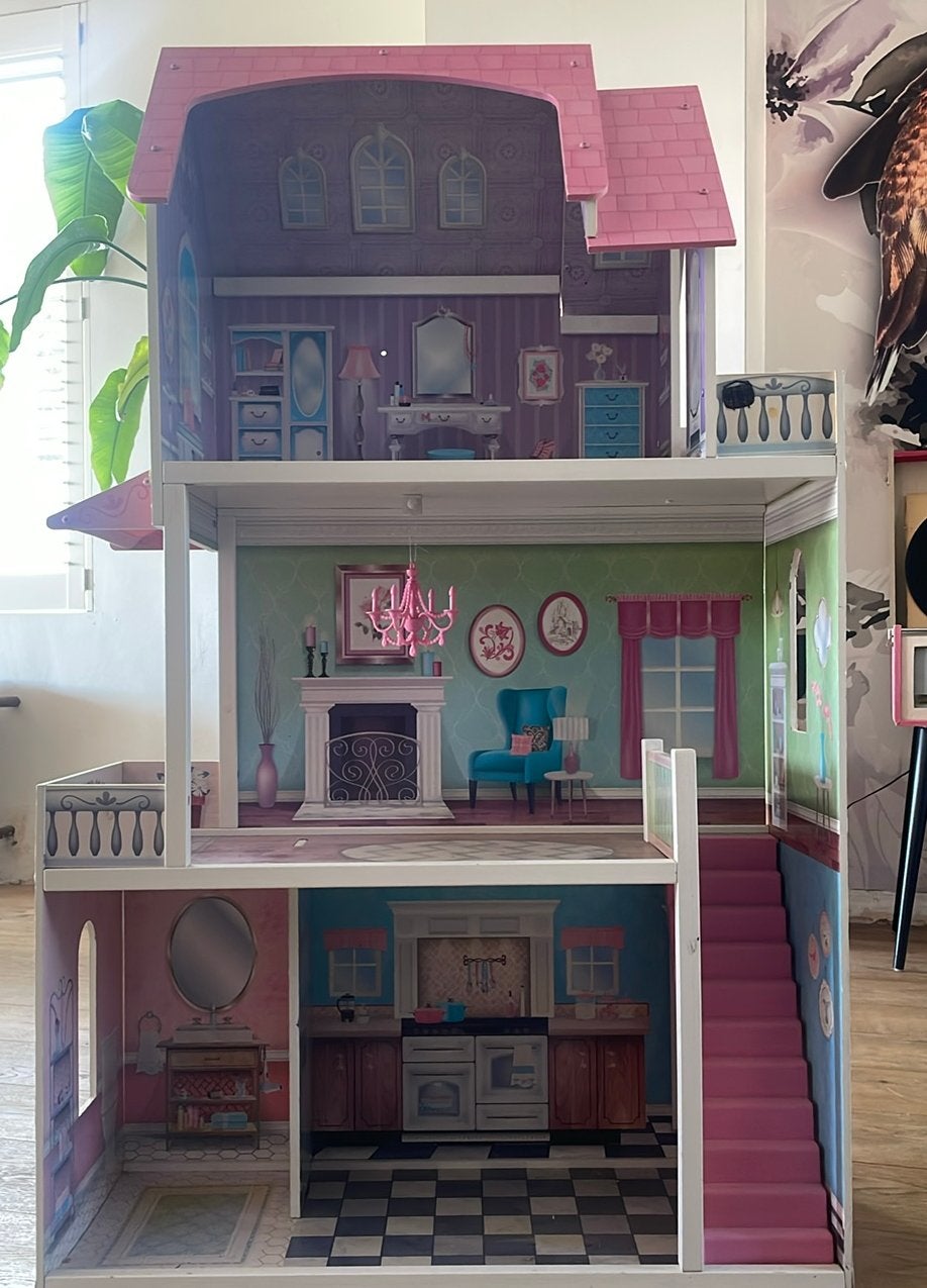 Poppenhuis, Kinderen en Baby's, Ophalen, Gebruikt, Poppenhuis