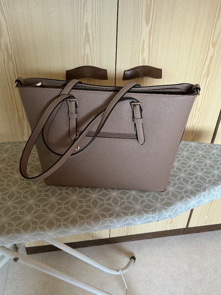 Handtas, Ophalen, Zo goed als nieuw, Beige, Handtas