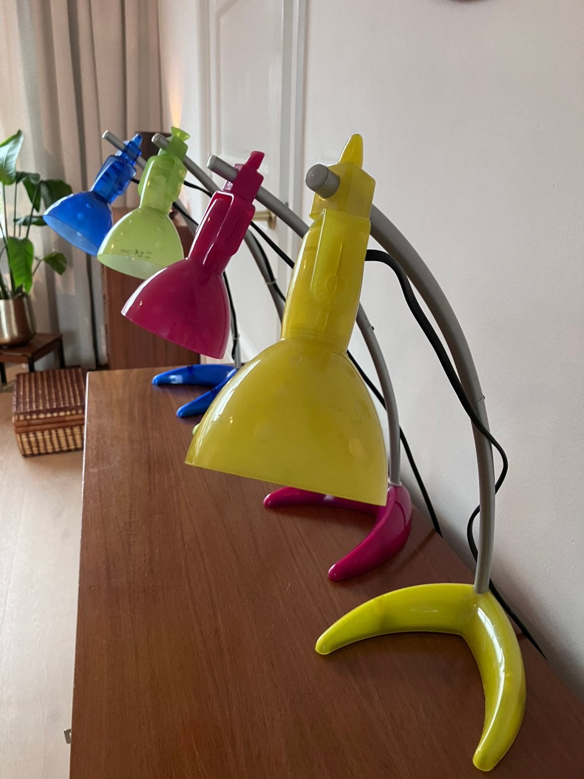 Vintage IKEA Mörker bureaulampen – Knut & Marianne Hagberg, Huis en Inrichting, Ophalen, Verstelbaar, Vintage, E14 (klein)