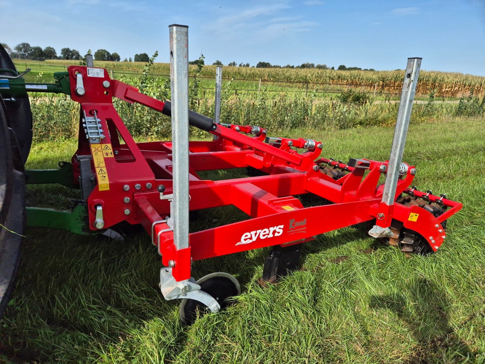 Evers WBG-3 Graslandwoeler beluchter, Ophalen