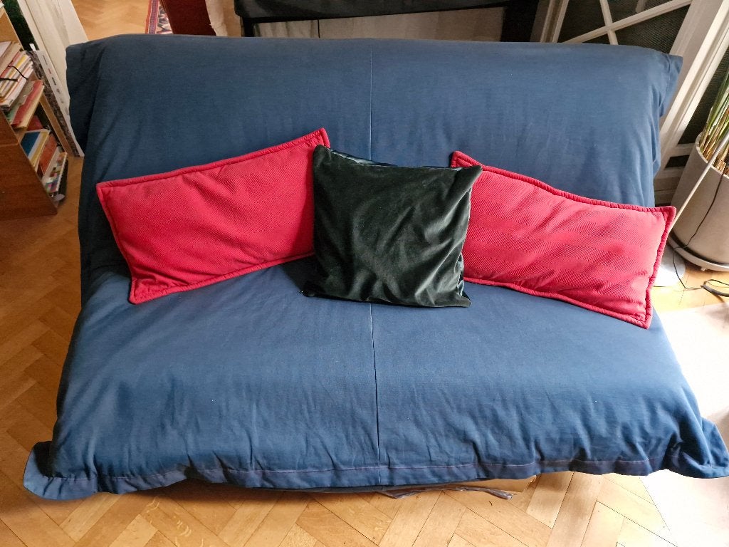 Banquette Lit CINNA 2 personnes, Maison & Meubles, Chambre à coucher | Lits, Comme neuf, Queen size, 180 cm, 190 cm ou moins, Tissu