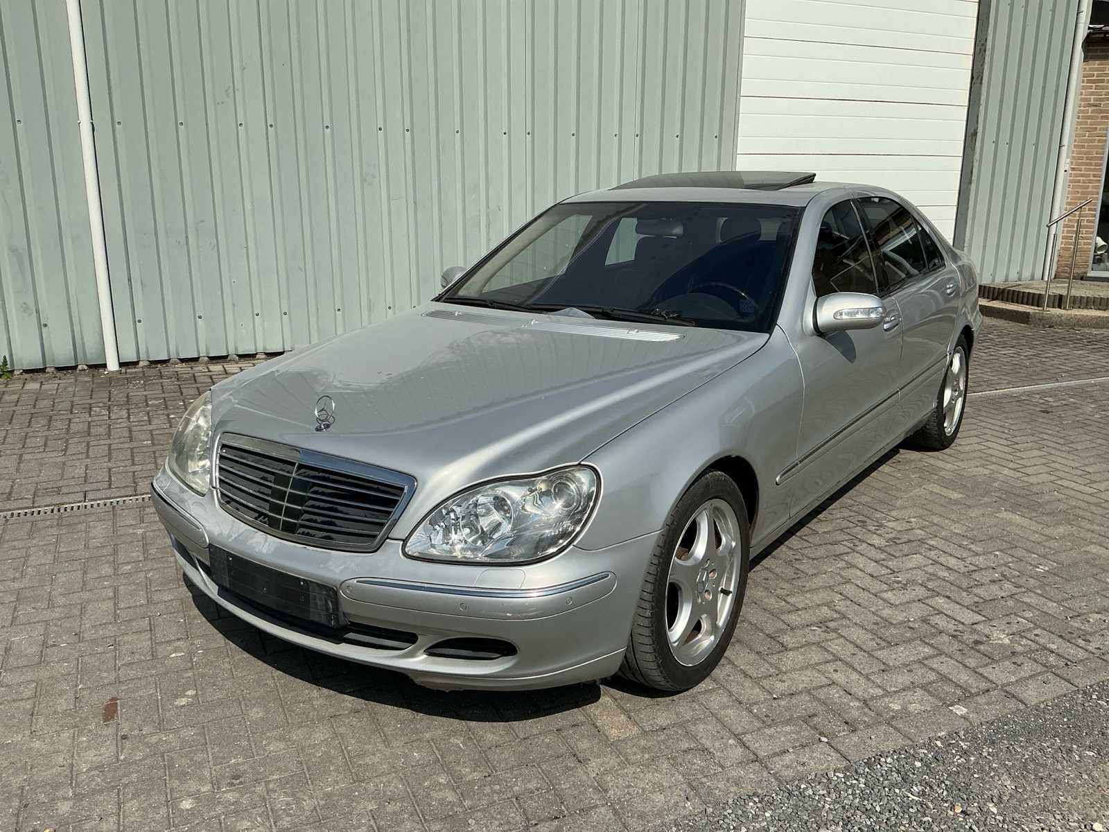2003 Mercedes-Benz S 430 V8 Designo Personenauto, Auto's, Automaat, Gebruikt, Bedrijf, Berline