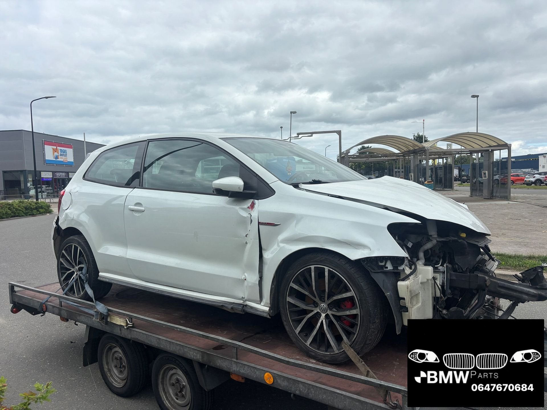 Alle onderdelen VW Polo 1.8 GTI 6R 6C motor airbag interieur, Volkswagen, -, Origine de la pièce connue, Utilisé