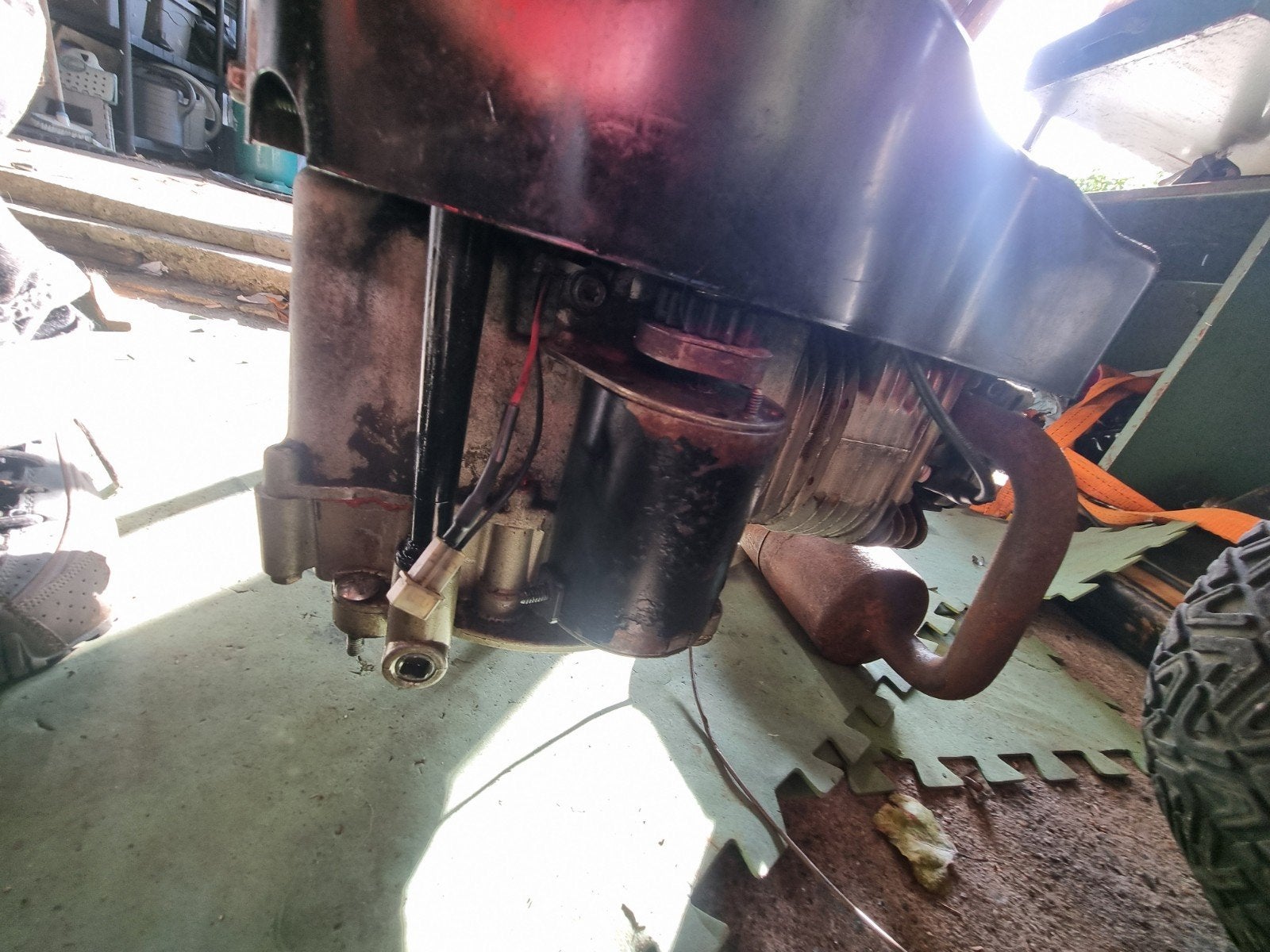 moteur 16hp tracteur tondeuse, Jardin & Terrasse, Enlèvement