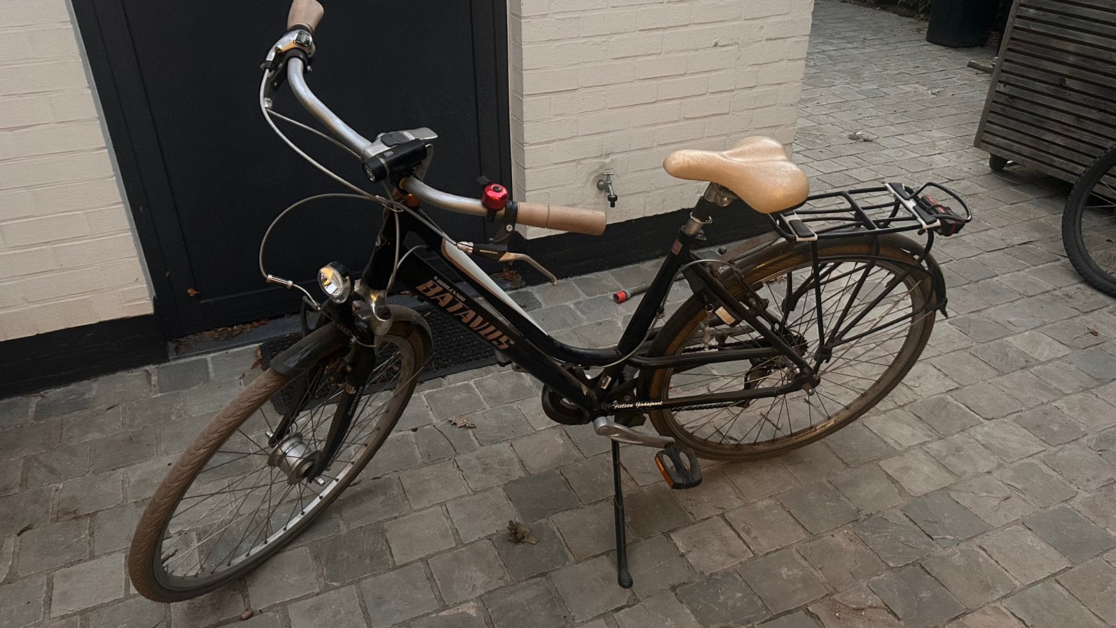 Damesfiets Batavus, Fietsen en Brommers, Ophalen, Gebruikt, Velgrem, 47 tot 50 cm