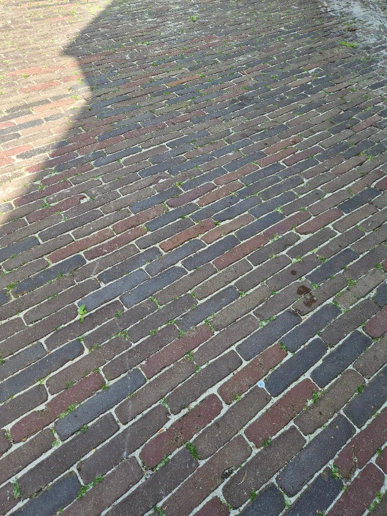 Kleiklinkers Bruin/Rood 60m², Ophalen, Gebruikt, Klinkers