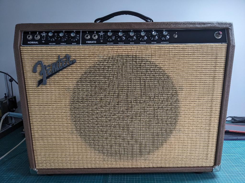 Vibroverb clone, Musique & Instruments, Amplis | Basse & Guitare, Comme neuf, Guitare, Moins de 50 watts, Enlèvement