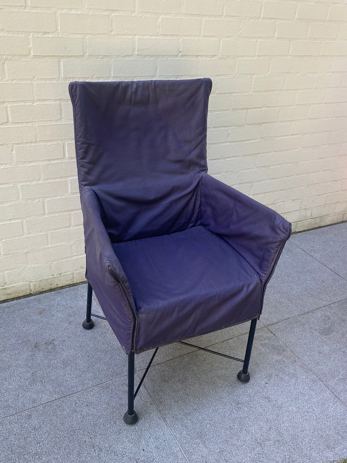 Design stoel: Charly montis fauteuil, Ophalen, Zo goed als nieuw