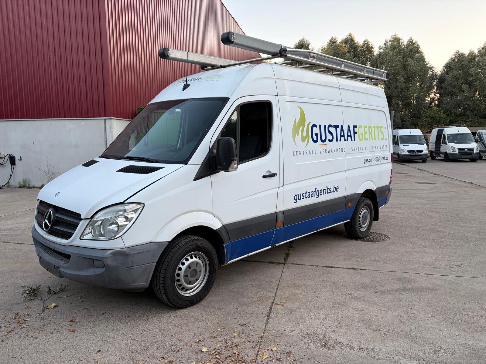 Mercedes Sprinter 316CDI, Auto's, Bestelwagens en Lichte vracht, Euro 5, 4 cilinders, Wit, Particulier