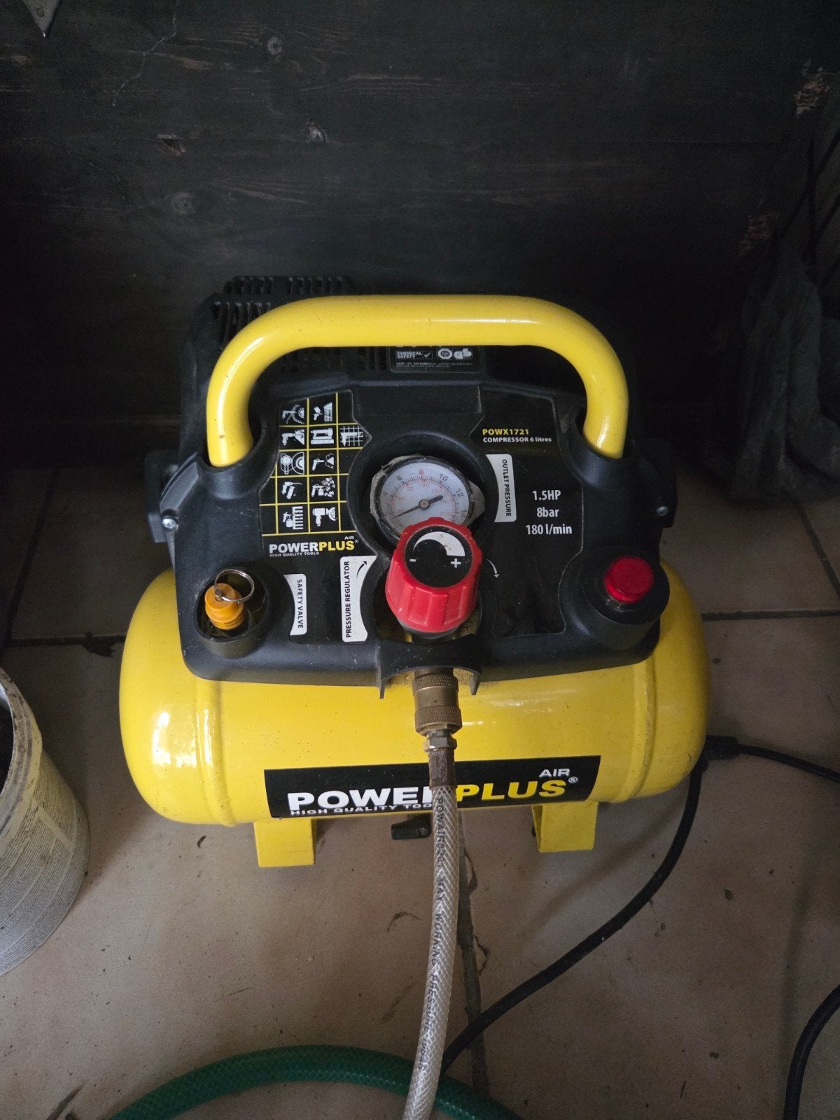 compreseur air, Enlèvement