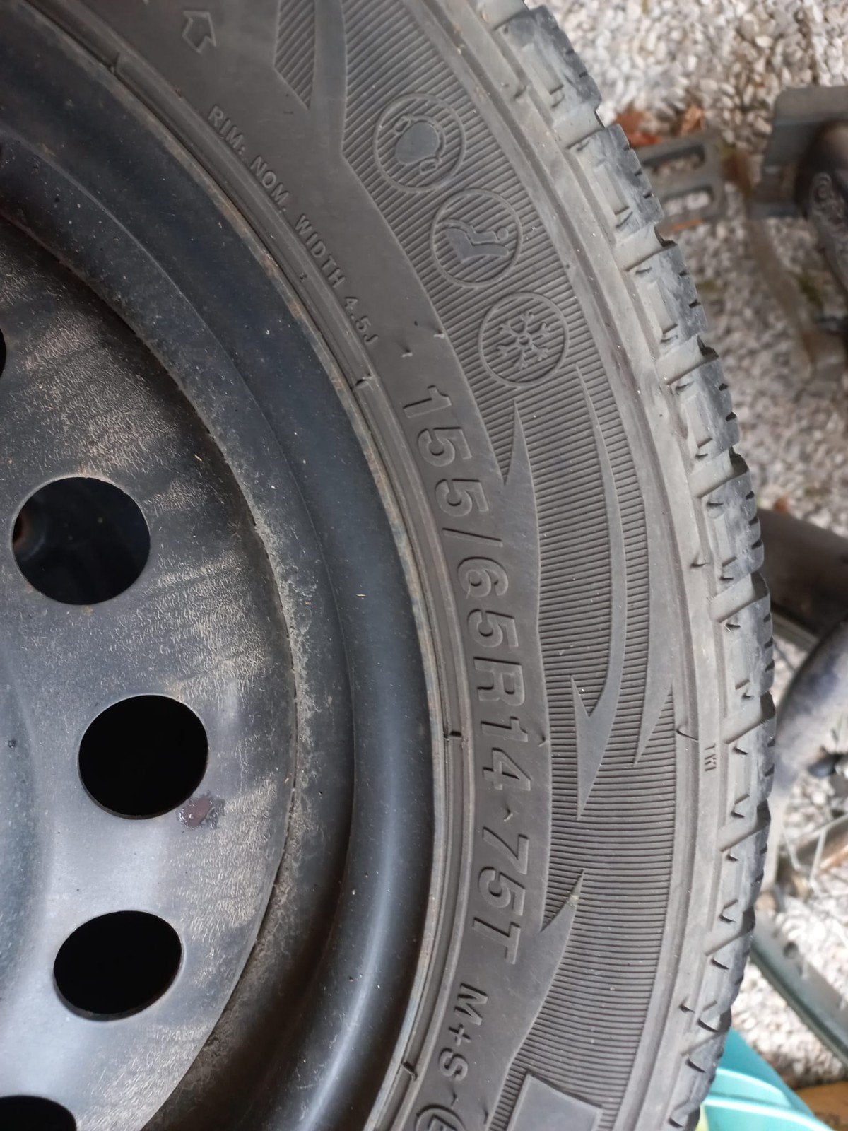 Winterbanden 4st. Minerva Ice-Plus S110 155/65 R14 75T M+S, Ophalen